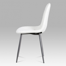 Jedálenská stolička Tammy (súprava 4 ks), biela - 4