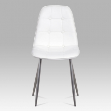 Jedálenská stolička Tammy (súprava 4 ks), biela - 5