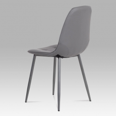 Jedálenská stolička Tammy (súprava 4 ks), sivá - 2
