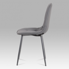 Jedálenská stolička Tammy (súprava 4 ks), sivá - 3