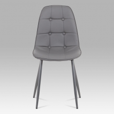 Jedálenská stolička Tammy (súprava 4 ks), sivá - 4