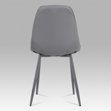 Jedálenská stolička Tammy (súprava 4 ks), sivá - 5