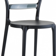 Jedálenská stolička Tante, čierna - 1