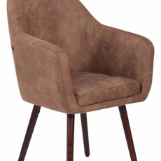 Jedálenská stolička Tappa, nohy orech, vintage - 1