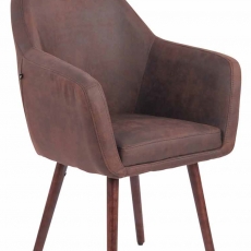 Jedálenská stolička Tappa, nohy orech, vintage - 2