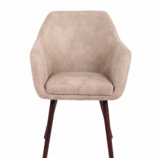 Jedálenská stolička Tappa, nohy orech, vintage - 6