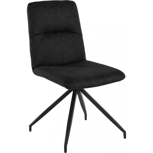 Jedálenská stolička Teril (SET 2 ks), čierna - 1