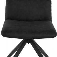 Jedálenská stolička Teril (SET 2 ks), čierna - 2