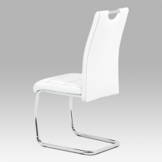 Jedálenská stolička Thierry, biela - 7