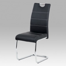 Jedálenská stolička Thierry, čierna - 1