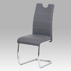 Jedálenská stolička Thierry, sivá - 1