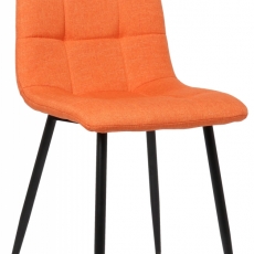 Jedálenská stolička Tilde, textil, oranžová - 1