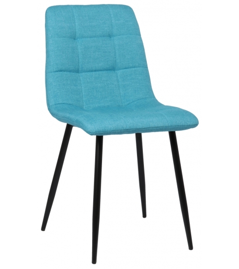 Jedálenská stolička Tilde, textil, tyrkysová