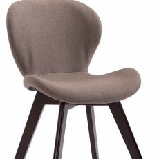 Jedálenská stolička Timar textil, nohy orech - 2