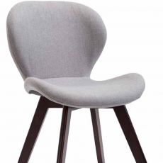 Jedálenská stolička Timar textil, nohy orech - 6