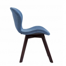 Jedálenská stolička Timar textil, nohy orech - 9