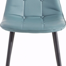 Jedálenská stolička Titte (Súprava 4 ks), modrá - 2