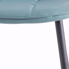 Jedálenská stolička Titte (Súprava 4 ks), modrá - 5