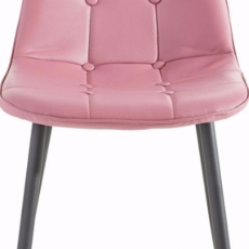 Jedálenská stolička Titte (Súprava 4 ks), ružová - 2