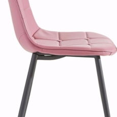Jedálenská stolička Titte (Súprava 4 ks), ružová - 3