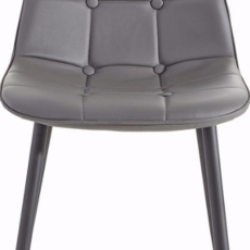 Jedálenská stolička Titte (Súprava 4 ks), sivá - 2