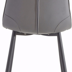 Jedálenská stolička Titte (Súprava 4 ks), sivá - 4
