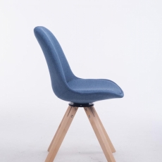 Jedálenská stolička Troy, modrá - 3