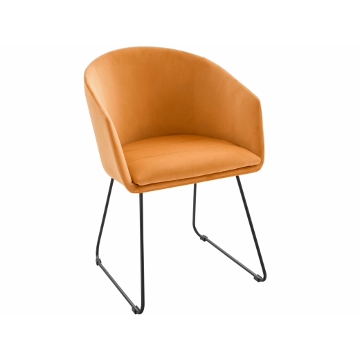 Jedálenská stolička Tutan, oranžová - 1