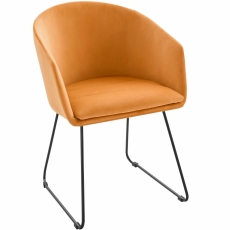 Jedálenská stolička Tutan, oranžová - 1