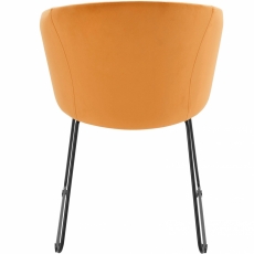 Jedálenská stolička Tutan, oranžová - 4
