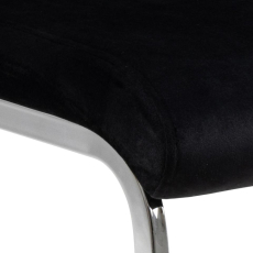 Jedálenská stolička Ulla (SET 2 ks), čierna - 6