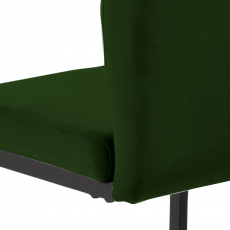 Jedálenská stolička Ulla (SET 2 ks), tmavo zelená - 2