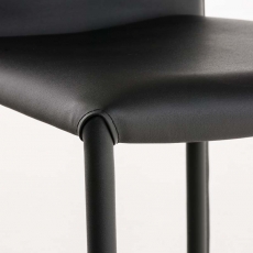 Jedálenská stolička Ursula, čierna - 5