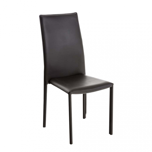 Jedálenská stolička Ursula, hnedá - 1