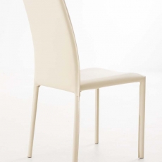 Jedálenská stolička Ursula, krémová - 2
