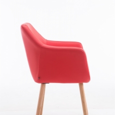 Jedálenská stolička Utrecht, červená - 3