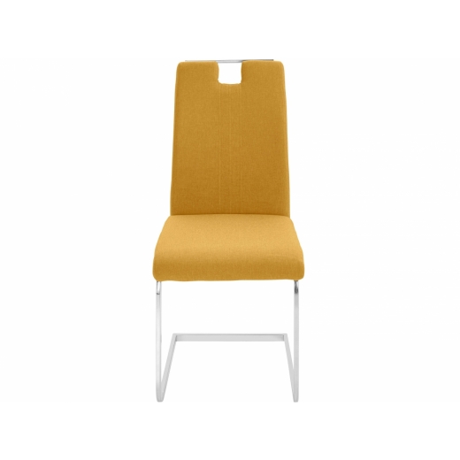 Jedálenská stolička Varse (SET 2ks), žltá - 1