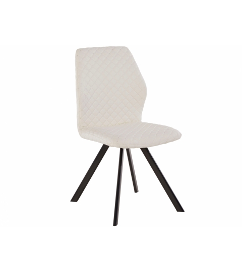 Jedálenská stolička Versea (SET 2ks), biela