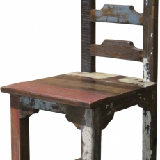 Jedálenská stolička Vila (súprava 2 ks), hnedá - 1
