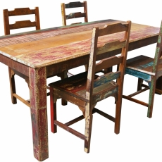 Jedálenská stolička Vila (súprava 2 ks), hnedá - 5