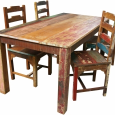 Jedálenská stolička Vila (súprava 2 ks), hnedá - 6