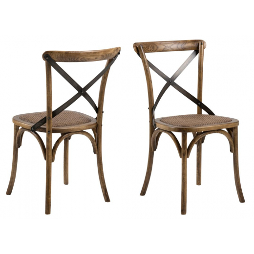 Jedálenská stolička Vinte (súprava 2 ks), dub - 1