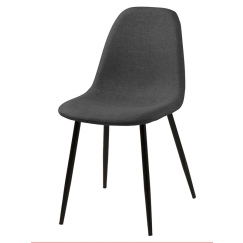 Jedálenská stolička Wanda (Súprava 4 ks), sivá