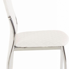 Jedálenská stolička Willi (Súprava 2 ks), biela - 3