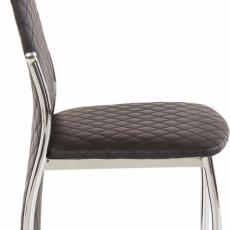 Jedálenská stolička Willi (Súprava 2 ks), čierna - 3