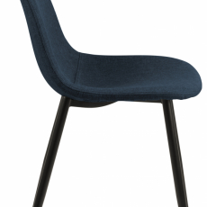 Jedálenská stolička Wilma (SET 4 ks), tmavo modrá - 8