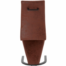 Jedálenská stolička Zapi (Súprava 2 ks), hnedá - 4