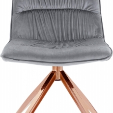 Jedálenská stolička Zara (Súprava 2 ks), svetlosivá - 2