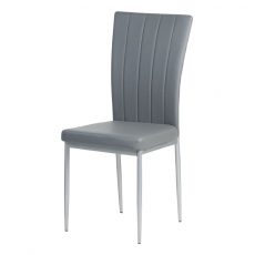 Jedálenská stolička Zita, sivá - 1