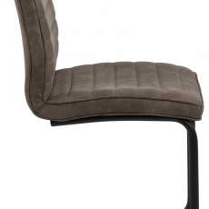 Jedálenská stolička Zola (SET 2 ks), hnedá - 3
